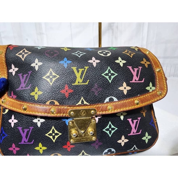 Authentic LOUIS VUITTON Monogram Multicolored Sologne Crossbody Bag - Picture 5 of 16